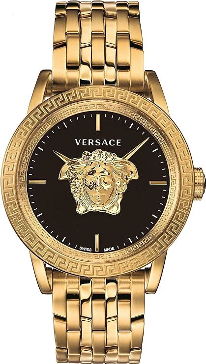 montre versace homme doré|Montres de luxe homme .